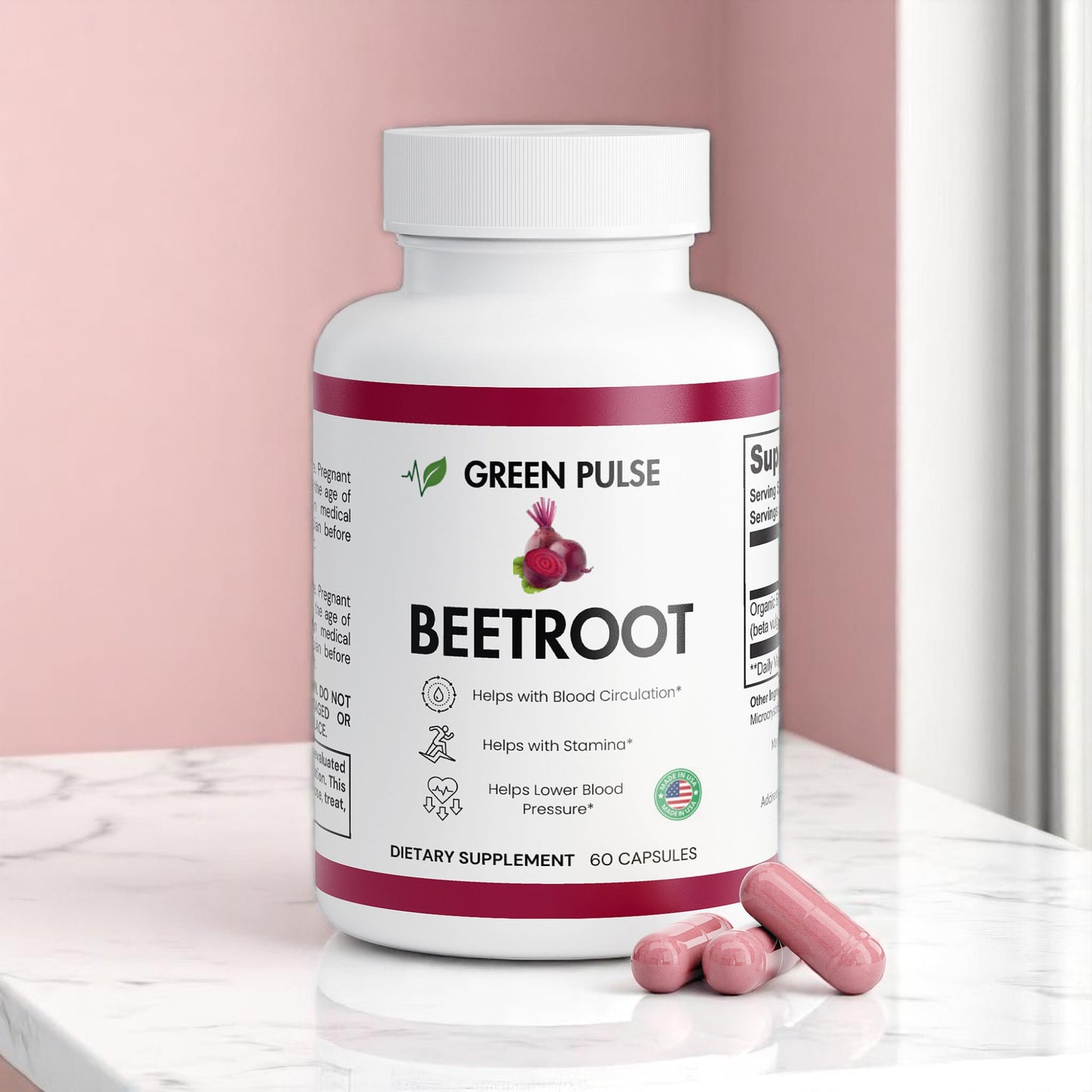 Increase Blood Circulation in 7 Days with Beetroot Capsules