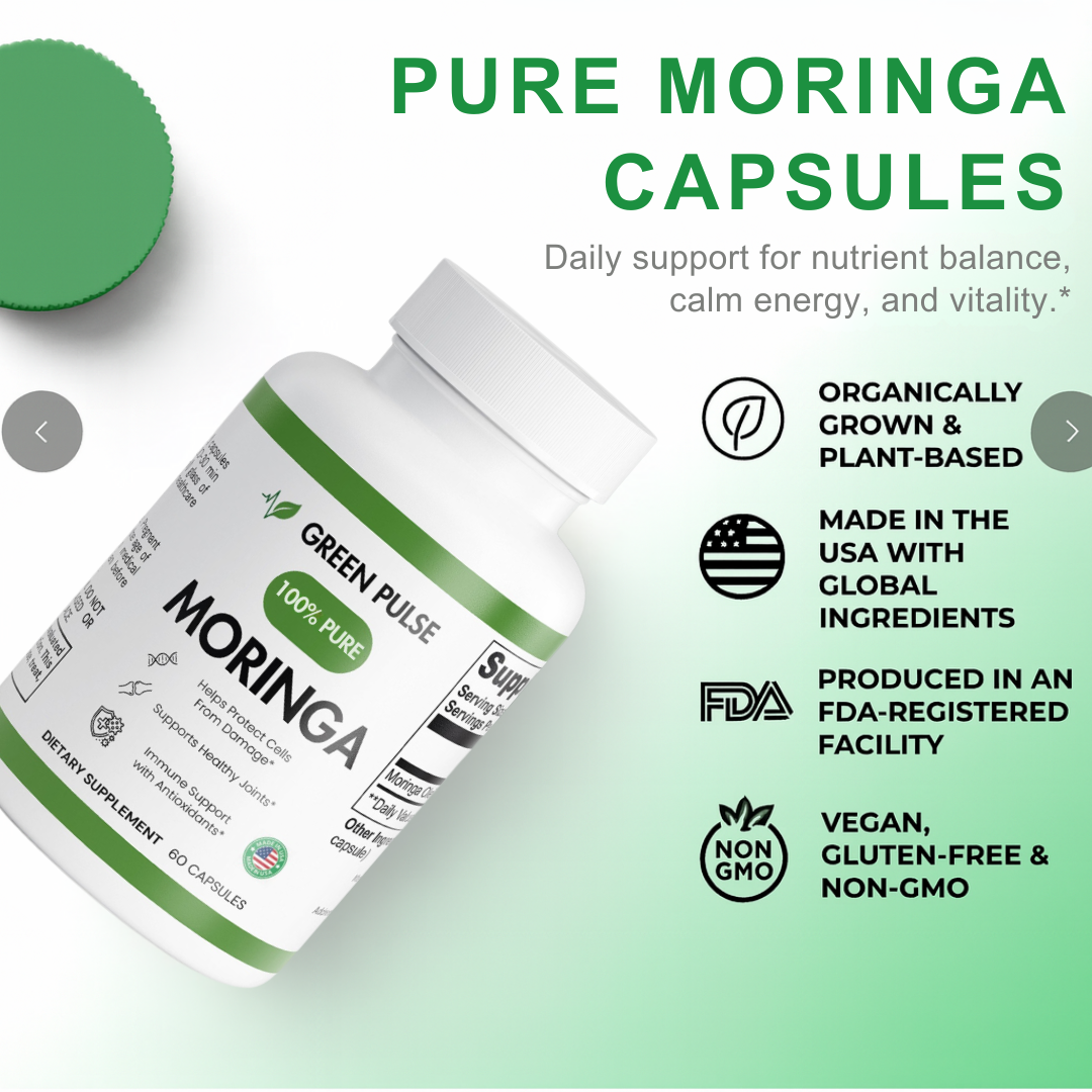 Feel 15 Years Younger in One Week Starting Today with 100% Pure Moringa