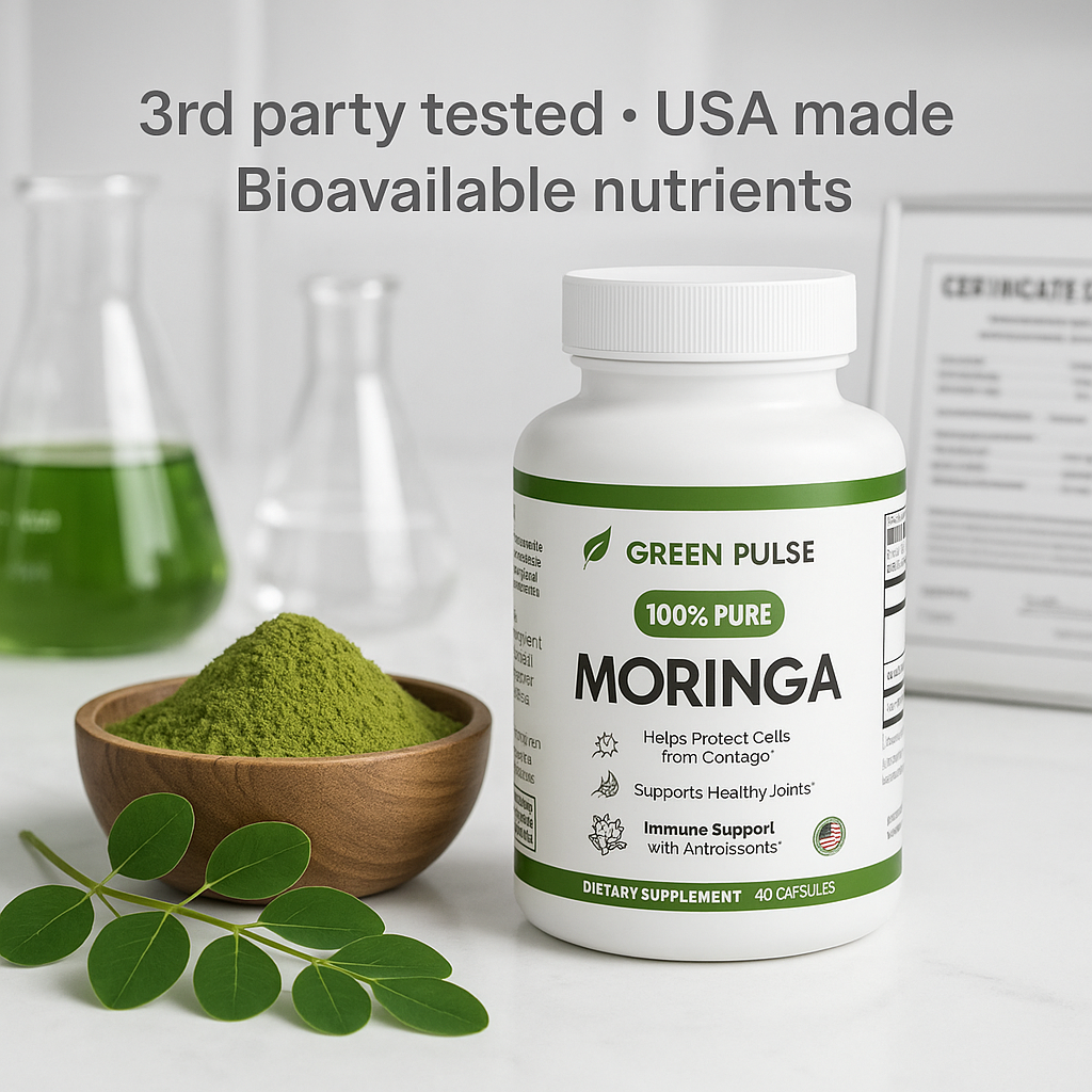 Feel 15 Years Younger in One Week Starting Today with 100% Pure Moringa