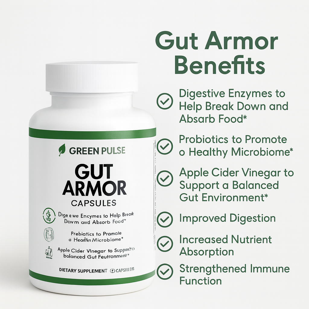 Heal Your Gut in 2 Weeks with Gut Armor Digestive Enzymes