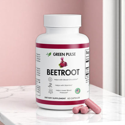 Increase Blood Circulation in 7 Days with Beetroot Capsules