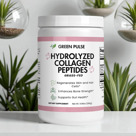 Strengthen Skin, Hair, and Joints in 2 Weeks with Grass-Fed Hydrolyzed Collagen Peptides Powder