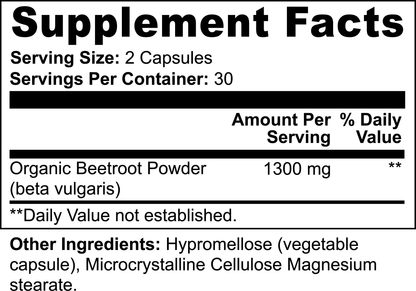 Increase Blood Circulation in 7 Days with Beetroot Capsules