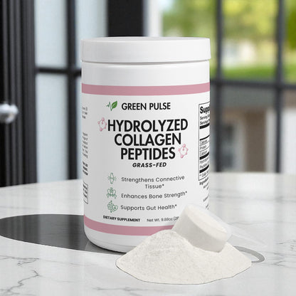 Strengthen Skin, Hair, and Joints in 2 Weeks with Grass-Fed Hydrolyzed Collagen Peptides Powder